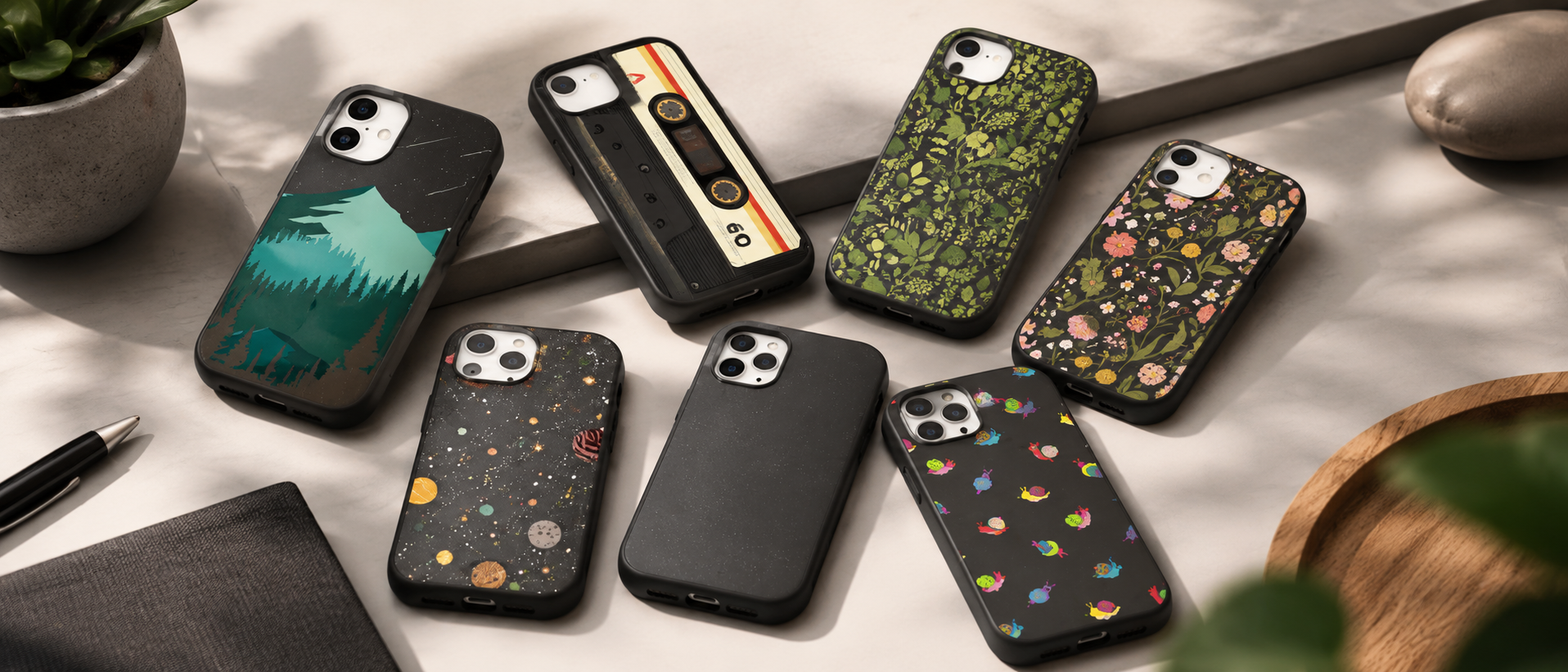Potteryhue iPhone case collection
